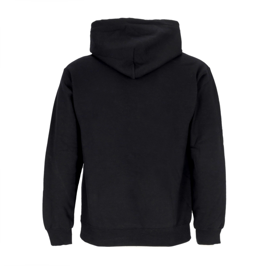 felpa cappuccio uomo payday hoodie BLACK