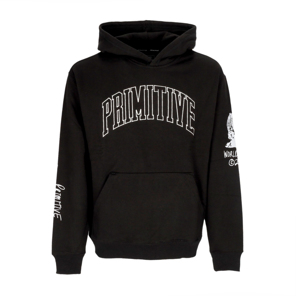 felpa cappuccio uomo estranged hoodie x guns n roses BLACK