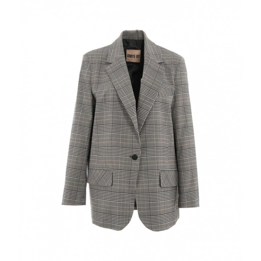 Blazer Glen Check Cory grigio Bowdoo