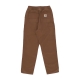 pantalone lungo uomo flint pant TAMARIND GARMENT DYED