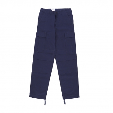 pantalone lungo uomo regular cargo pant BLUE RINSED