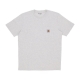 maglietta uomo pocket tee ASH HEATHER