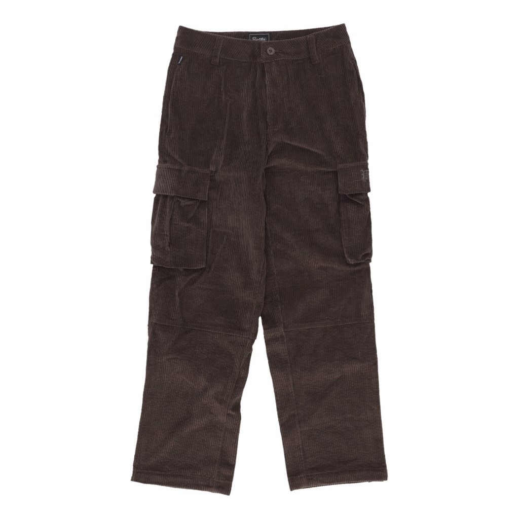 pantalone lungo uomo genesis corduroy cargo pant BROWN