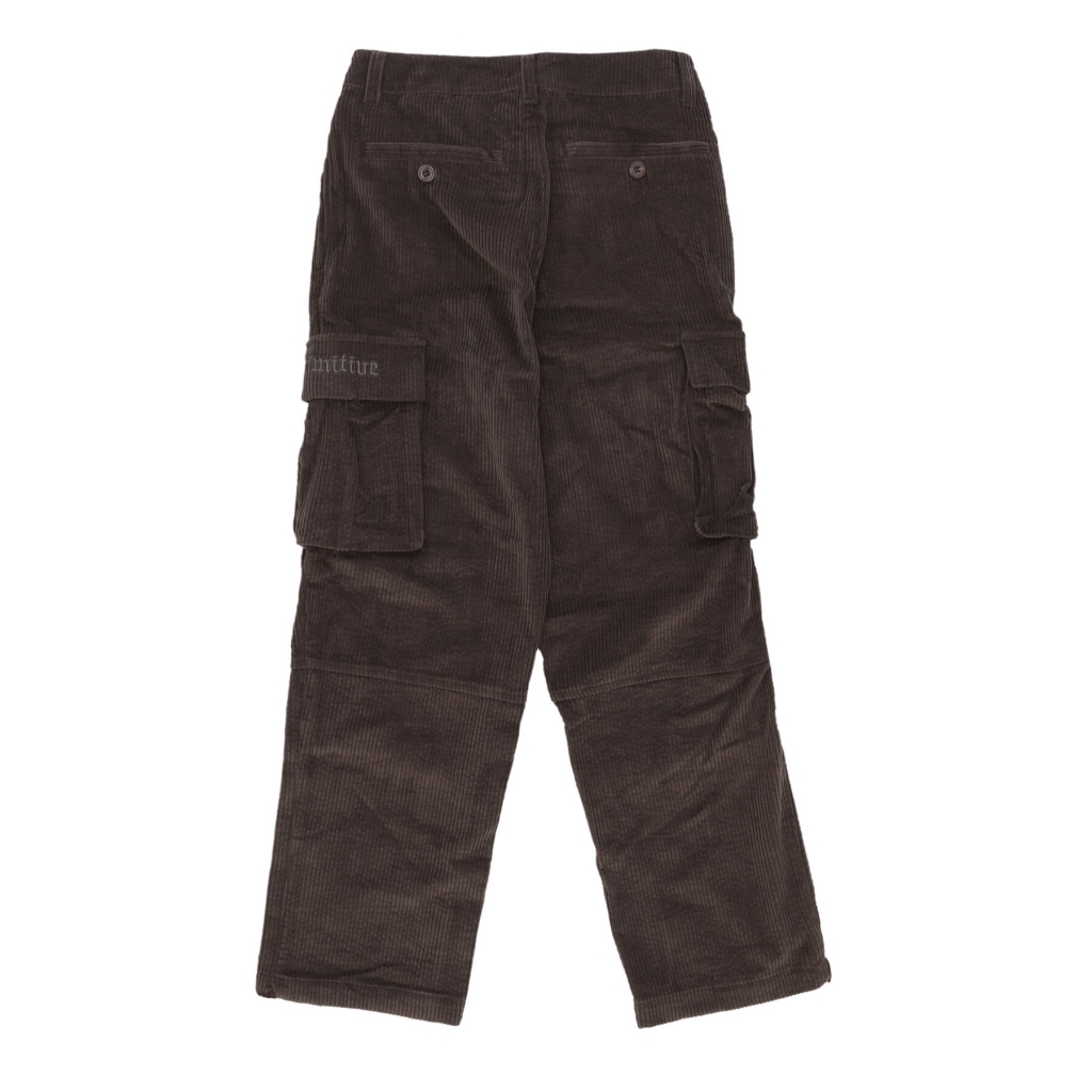 pantalone lungo uomo genesis corduroy cargo pant BROWN