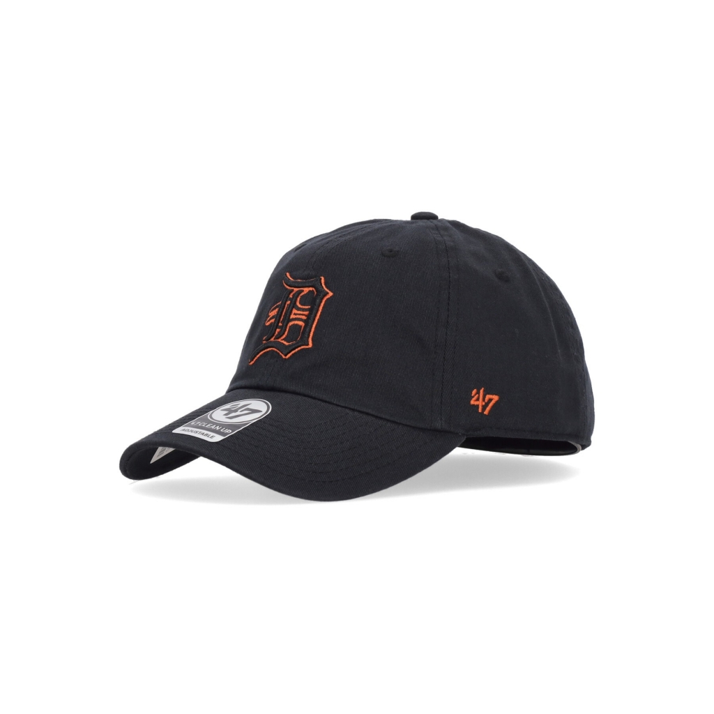 cappellino visiera curva uomo mlb clean up dettig BLACK