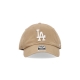 cappellino visiera curva uomo mlb clean up losdod KHAKI