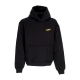 felpa cappuccio uomo parcival hoodie BLACK