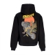 felpa cappuccio uomo parcival hoodie BLACK