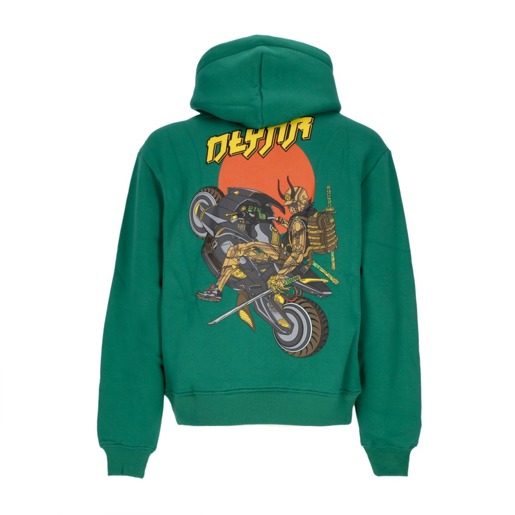 felpa cappuccio uomo parcival hoodie GREEN