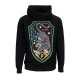 felpa cappuccio uomo black jaguar zip hoodie x call of duty