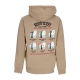 felpa cappuccio uomo sushi nerm hoodie SANDSTONE