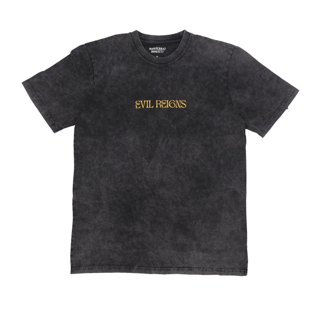 maglietta uomo reborn tee BLACK STONE WASHED