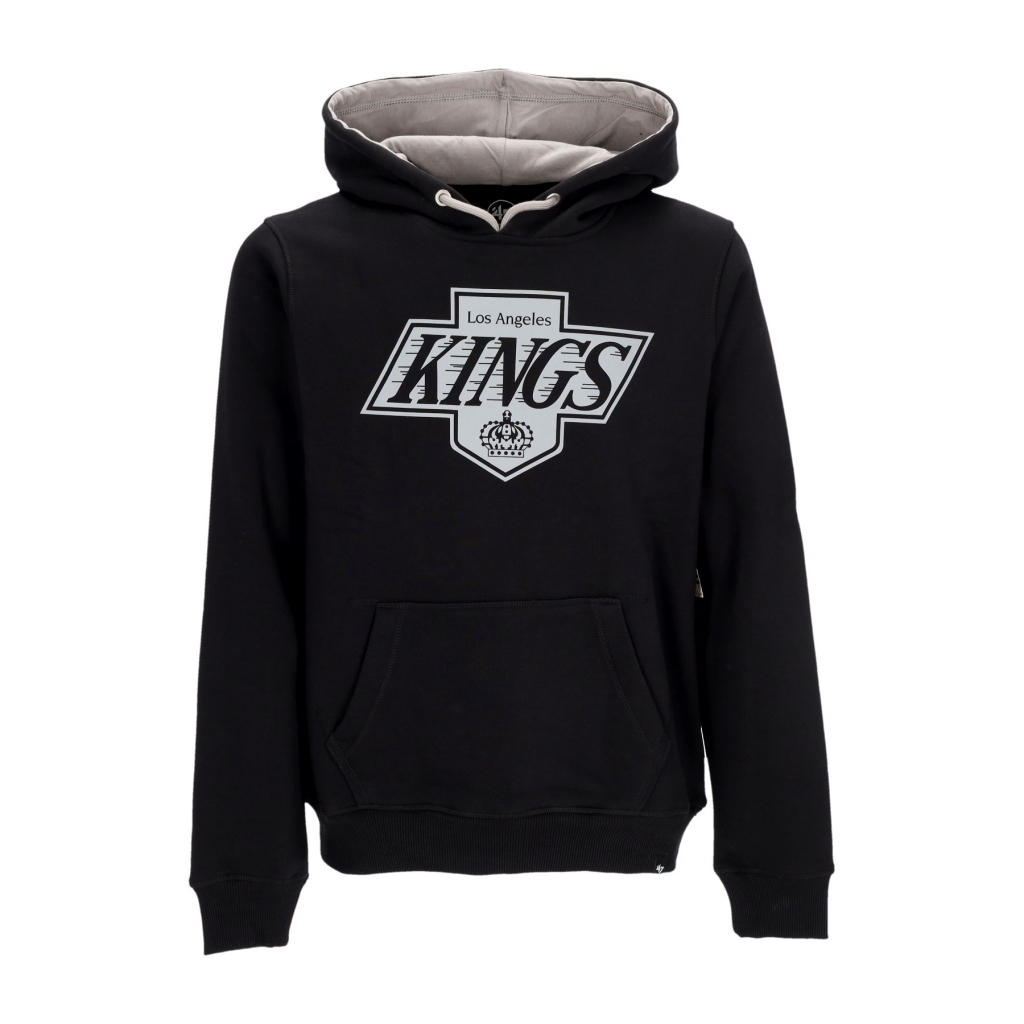 felpa cappuccio uomo nhl ballpark hoodie loskin JET BLACK