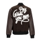 giubbotto college uomo ghost varsity jacket BROWN