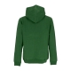 felpa cappuccio uomo logo hoodie PALM GREEN