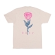 maglietta uomo barbwire flower classic tee CREAM