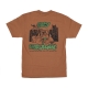 maglietta uomo city watch dog classic tee BROWN SUGAR