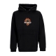 felpa cappuccio uomo illusion jerm hoodie BLACK