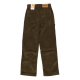 pantalone lungo uomo work cord pant DARK OLIVE