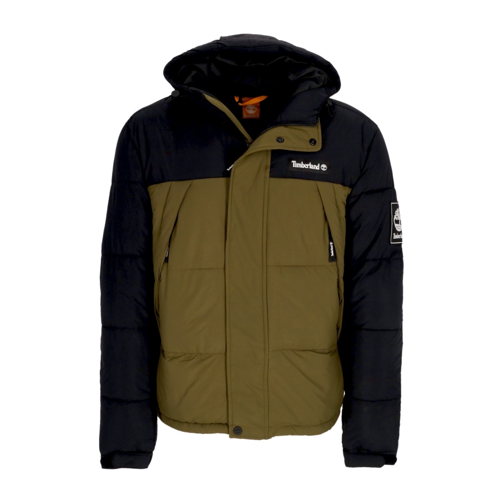 piumino uomo archive puffer jacket BLACK/DARK OLIVE