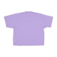 maglietta corta donna growth custom crop tee DIGITAL LAVENDER