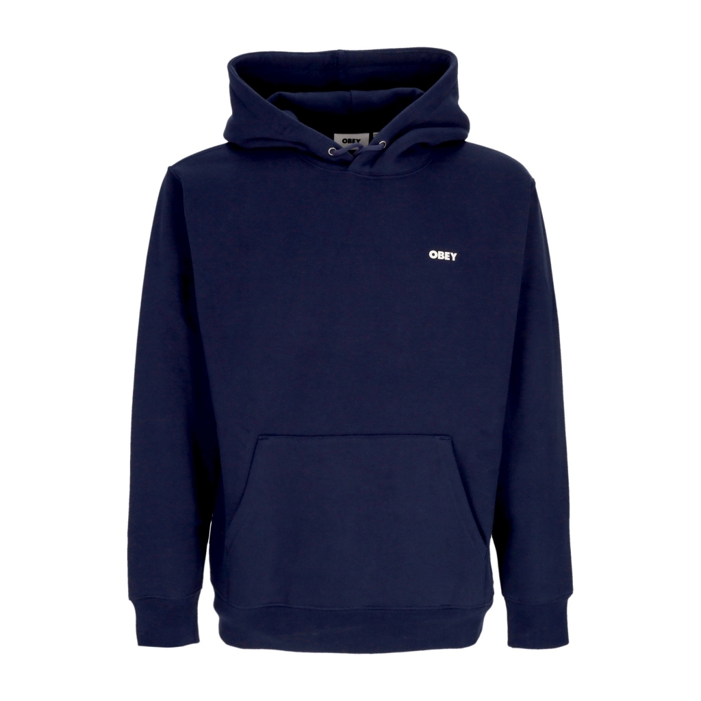 felpa cappuccio uomo bold premium hooded fleece ACADEMY NAVY