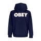 felpa cappuccio uomo bold premium hooded fleece ACADEMY NAVY