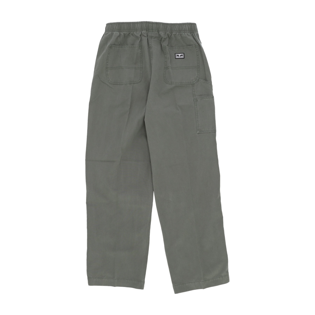 pantalone lungo uomo big easy canvas pant SMOKEY OLIVE