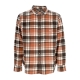 camicia manica lunga uomo benny cord woven l/s JAVA BROWN MULTI