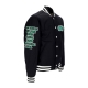 giubbotto college uomo roll call varsity jacket BLACK