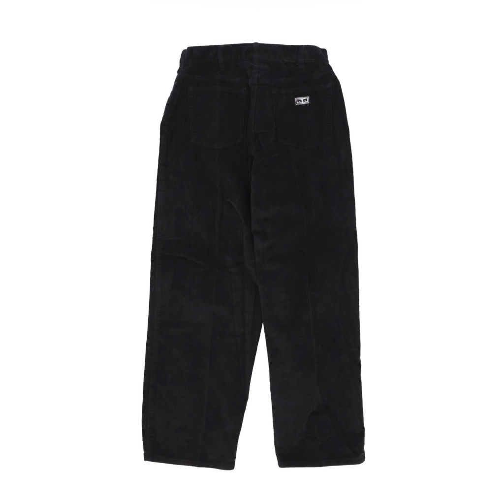 pantalone lungo uomo bigwig baggy corduroy pant DIGITAL BLACK