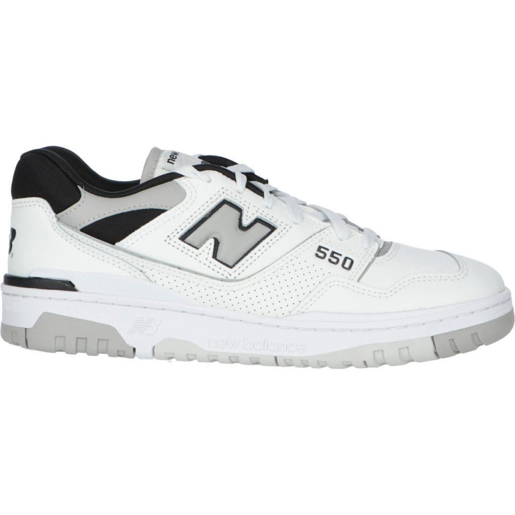 Scarpa New Balance Unisex Mtz Leather Textile White NCL WHITE Bowdoo