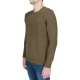 Maglia Tommy Hilfiger Jeans Uomo Tjm Essential Crew MR1 OLIVE GREEN