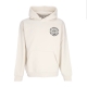 felpa cappuccio uomo worldwide globe premium hooded fleece UNBLEACHED