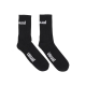 calza media uomo logo socks BLACK