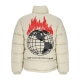 piumino uomo dont just watch it burn puffer x napapijri CREAM