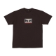 maglietta uomo obey tee x napapijri DARK BROWN