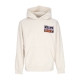 felpa cappuccio uomo subvert premium hooded fleece UNBLEACHED