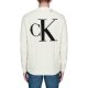 Maglia Calvin Klein Jeans Uomo Blown Up Ck Mock YBI IVORY