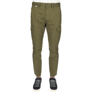 Pantaloni Tommy Hilfiger Jeans Uomo Austin Cargo MR1 OLIVE GREEN