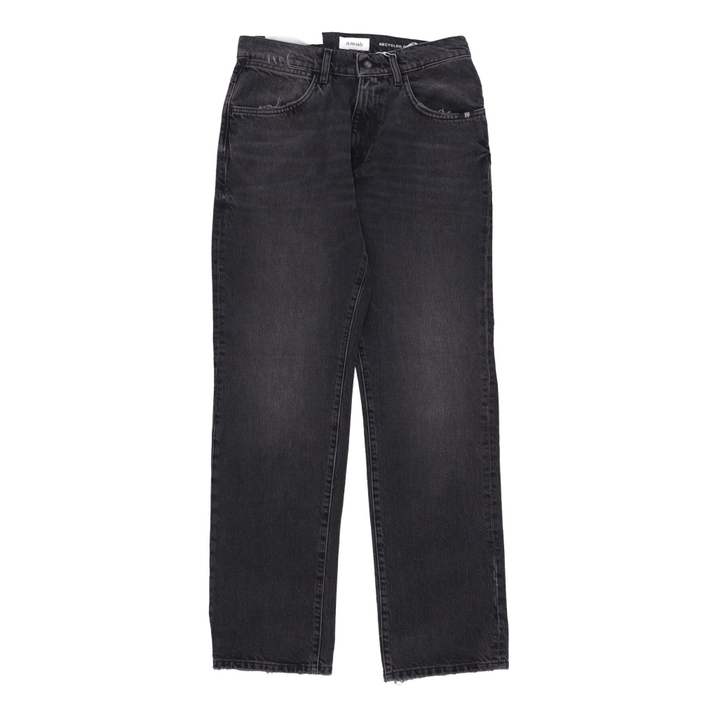 jeans uomo james recycled denim VINTAGE BLACK