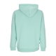 felpa cappuccio donna wl/s 50th anniversary est hoodie HOLIDAY TEAL