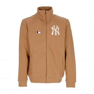 felpa collo alto uomo mlb emb islington track jacket neyyan CAMEL