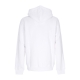 felpa cappuccio zip uomo mlb burnside zip hoodie neyyan WHITE WASH