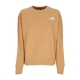 felpa girocollo donna w essential crewneck ALMOND BUTTER