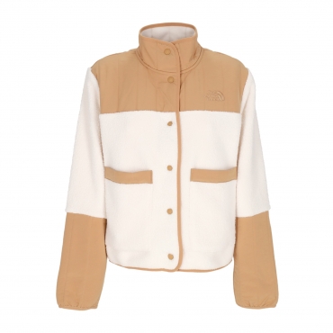 orsetto donna w cragmont fleece jacket GARDENIA WHITE/ALMOND BUTTER