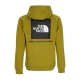 felpa cappuccio uomo raglan redbox hoodie SULPHUR MOSS