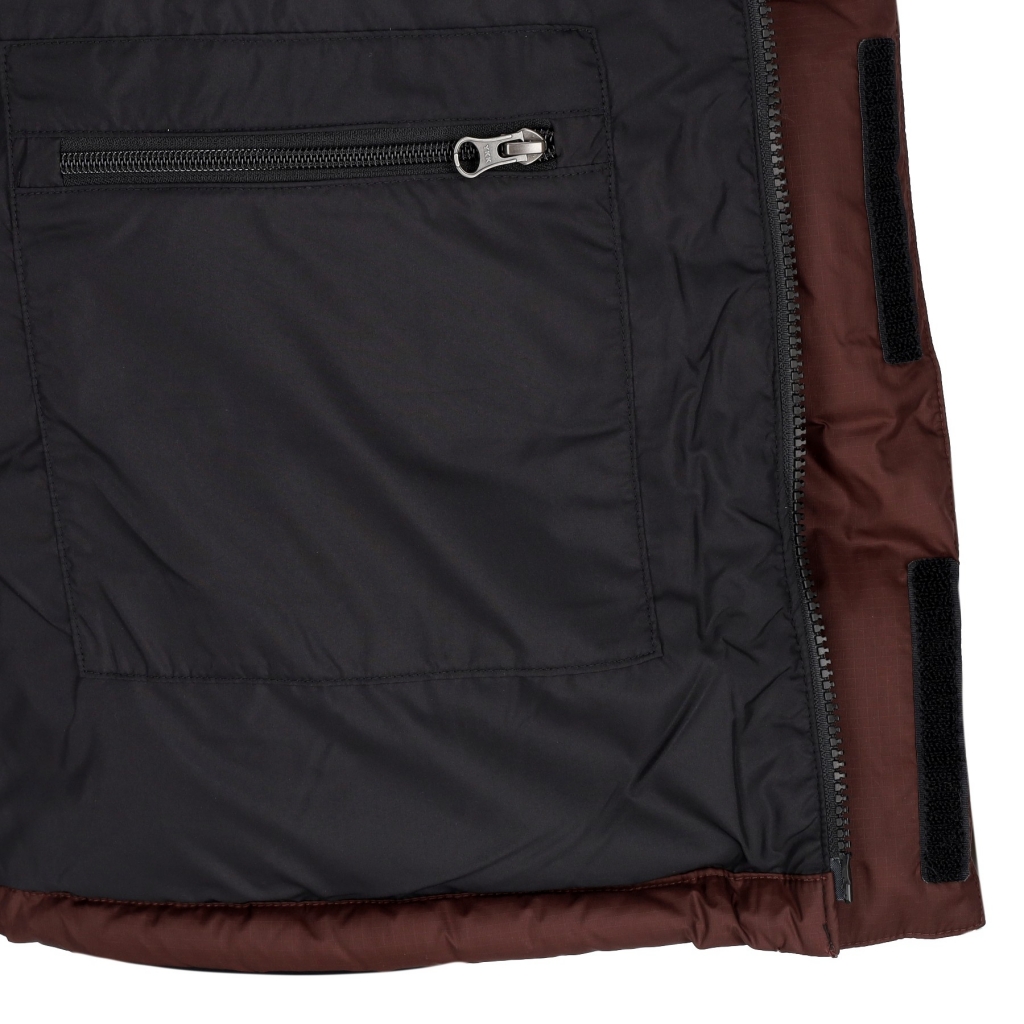 piumino uomo himalayan down parka COAL BROWN/BLACK