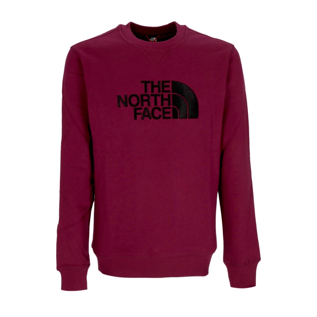 felpa girocollo uomo drew peak crewneck BOYSENBERRY