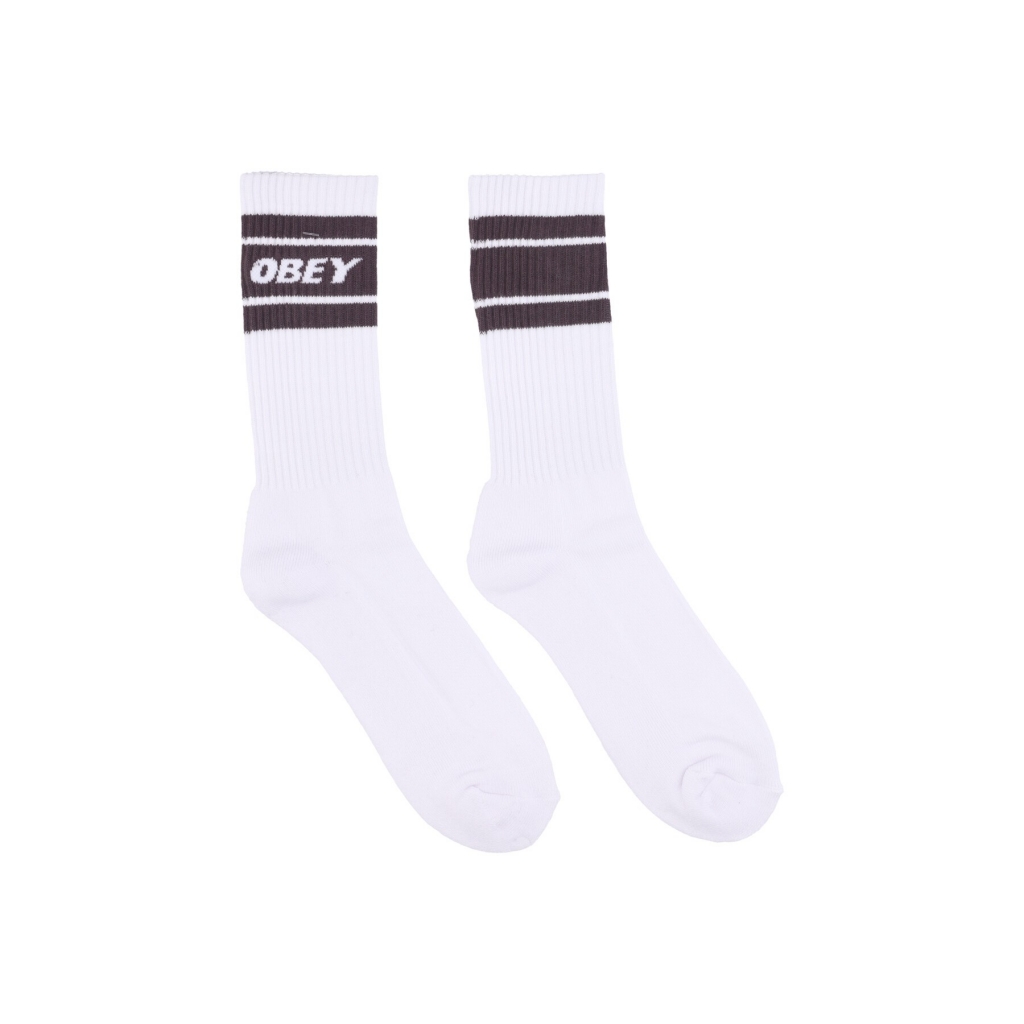 calza media uomo cooper ii socks WHITE/JAVA BROWN